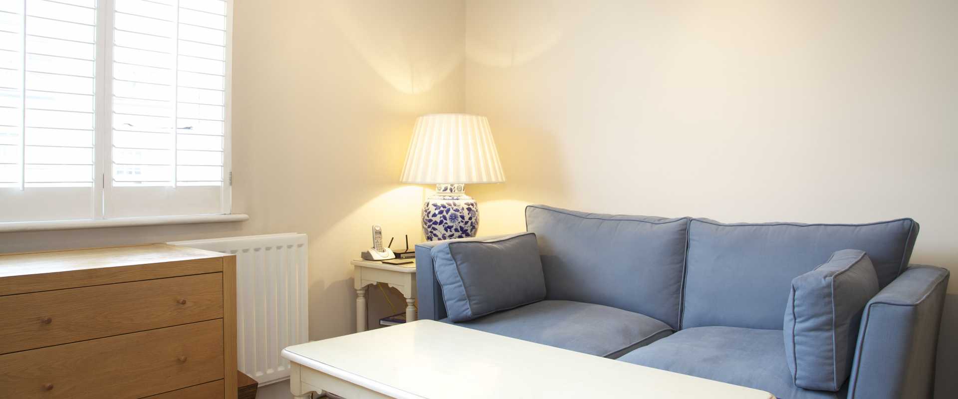 View of Superior studio apartment in art deco development | A Place Like Home